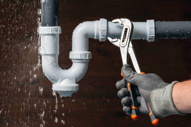Professional Sewer Line Repair technician working in Rosenhayn, NJ